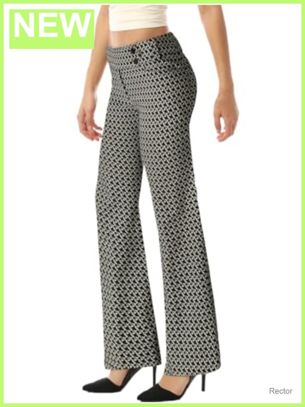 Stretch Bootcut Dress Pants for Work with Pockets